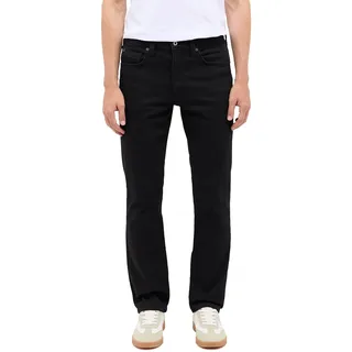 Mustang Washington Jeans in Schwarz mit Straight Fit-W32 / L32