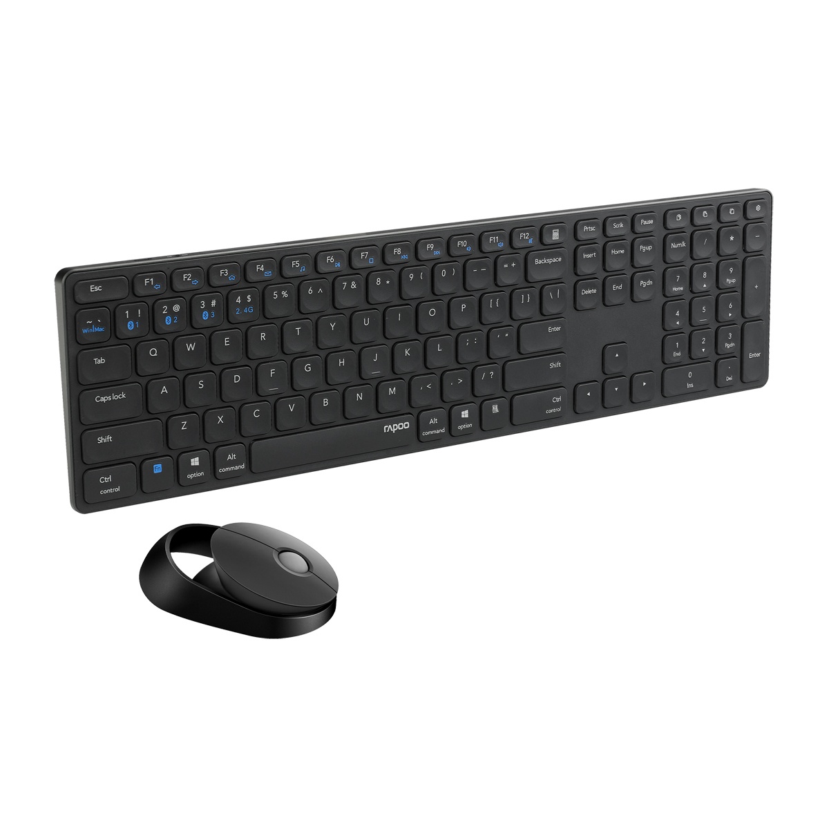 Bild von 9850M Tastatur Maus enthalten RF Wireless QWERTZ Deutsch Grau