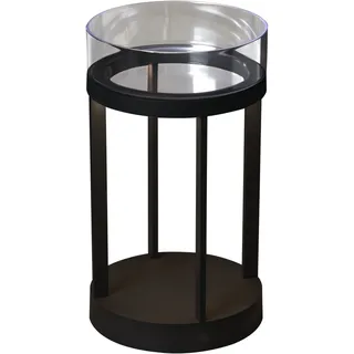 Konstsmide LED Laterne schwarz Ø 17cm H: 25cm 2 Stk. dimmbar 2700/3000K