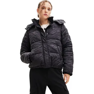 Desigual Damen Padded_calgary WOMAN WOVEN PADDED SHORT OVERCOAT (1er Pack)