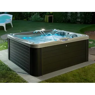 Außenwhirlpool Whirlpool Thermalbecken Massagebecken Blubberbad 200x165 cm