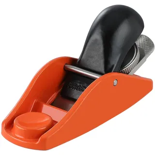 JORGENSEN Mini Holzhobel, Mini-Handhobel für präzise Holzbearbeitung, Ideal zum Trimmen, Polieren und Hobeln, mit einer verstellbaren Klinge, für vielfältige Holzarbeiten und DIY-Projekte