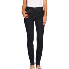 LTB Aspen Y Damen Mid Waist Hose Slim Fit Jeans mit Rinsed-Waschung 51062 12890 082 Dunkelblau