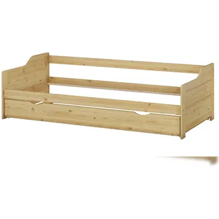 Erst-Holz Sofabett 90 x 200 cm braun