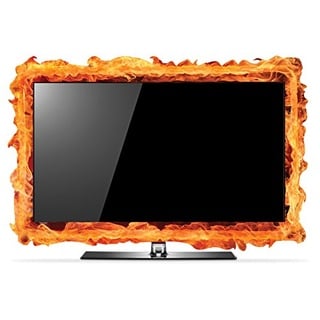 Lavatelli iDesign Flame TV Frame 40 Zoll Forex, Mehrfarbig