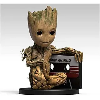 Marvel Deluxe Mega Spardose Baby Groot schwarz/braun, Bedruckt, Material: PVC, in Geschenkverpackung.