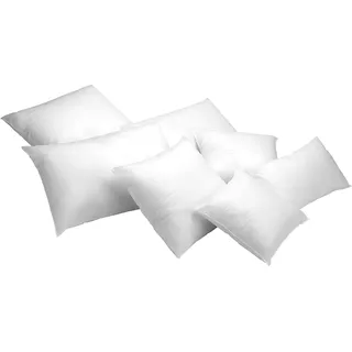 Todocama 2er-Packung, Füllung aus silikonisierter Hohlfaser, hohe Volumen, hypoallergen, alle Größen erhältlich, 2er-Pack (30 x 50 cm)