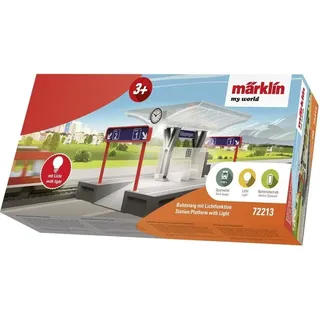 Märklin World Bahnsteig mit Lichtfunktion 72213 H0