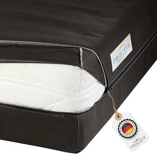 PROCAVE Aufbewahrungstasche für Kindermatratzen 70 x 140 x 14 cm in grau