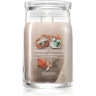Yankee Candle Afternoon Scrapbooking Duftkerze 567 g braun
