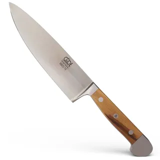 Güde Solingen - kleines Kochmesser geschmiedet, 16 cm, Olivenholz, ALPHA OLIVE, Küchenmesser, Doppelkropf, Handmade Germany