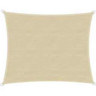 WINDHAGER Sonnensegel rechteckig, Champagner,