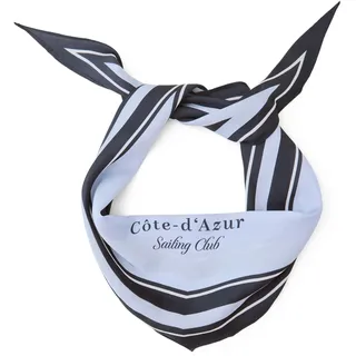 Street One Nickituch in Diamantform mit Wording shadowed navy A