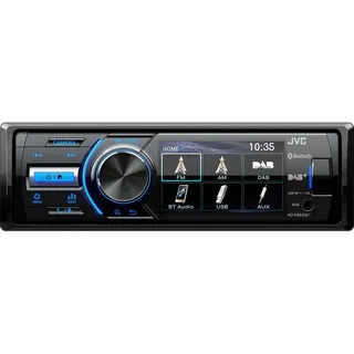 JVC KD-X561DBT 1-DIN Autoradio DAB+ Bluetooth 4 Zoll TFT-Farbdisplay USB