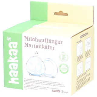 Haakaa Milchauffänger 2er Set 1 St transparent