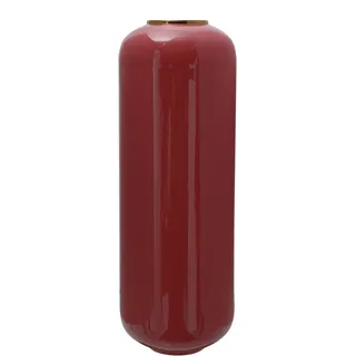 Kayoom Bodenvase Art Deco Goldfarben/Koralle