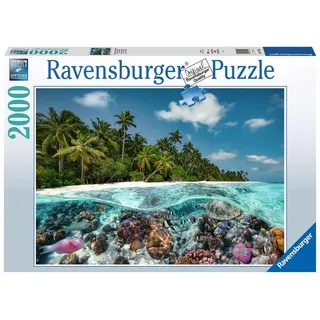 Ravensburger Puzzle Ein Tauchgang auf den Malediven 2000 Teile