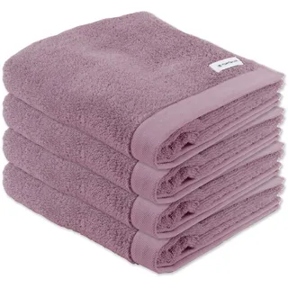 Tom Tailor Handtuch 50 x 100 cm lila 4 St.