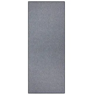 Bt Carpet Bouclé Läufer – Küchenläufer rutschfest Teppichläufer Flachgewebe Kurzflor Teppich Küchenteppich für Flur, Küche, Wohnzimmer, Badezimmer, Bad – Grau, 67x400cm