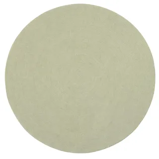 HAMID Nansa Indoor-/Outdoor-Teppich, recyceltes PET – Waschbar und wasserabweisend – Umweltfreundlich und nachhaltig – Ideal für Terrasse, Garten oder Wohnzimmer (200 x 200 cm, Grün)