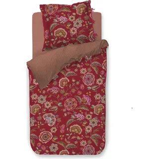 Pip Studio | Bettwäsche Set | Matata | Rot | 135x200 - Rot