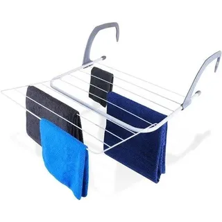 Handtuchhalter Heizkörper - Trockner Heizkörper - Handtuchhalter Heizkörper - Handtuchbügel Heizkörper - Handtuchhalter Wärmequelle - Weiß