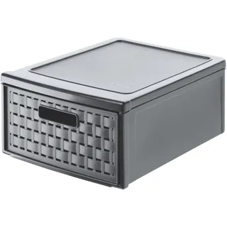 Rotho Schubladenbox 35 x 26 x 14,5 cm 1-tlg. anthrazit