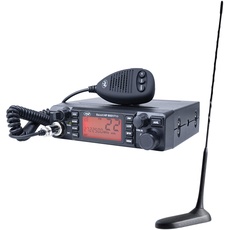 Radio CB PNI Escort HP 9001 PRO ASQ 12/24 + Antenne CB PNI Extra 45 mit Magnet