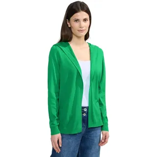 Cecil Damen B253759 Hoodie Cardigan, Celery Green, M