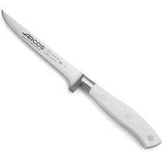 Bild 231524 Serie Riviera Blanc - Ausbeinmesser - Klinge aus Nitrum geschmiedetem Edelstahl 130 mm - HandGriff Polyoxymethylen (POM) Farbe Weiße, 16.25 x 5 x 5 cm