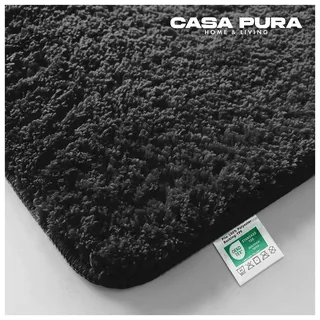 casa pura Badematten Sky Uni Deep Black