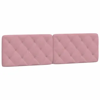 vidaXL Kopfteil-Kissen Rosa 180 cm Samt - Rosa