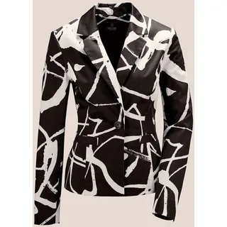 MADELEINE Jackenblazer »Blazer Kurzblazer mit Unikat-Print«, grün