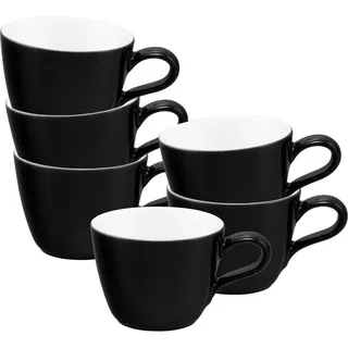 SELTMANN WEIDEN Espressotasse 0,09 l Schwarz 6 St.