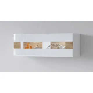 OTTO home Hängevitrine Toledo 131 x 37 x 45 cm Weiß