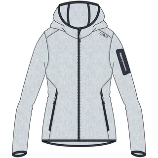 CMP Damen Zip Hoodie Jacke (Größe L, grau)