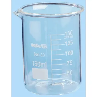 SOAPYfun Messbecher aus Glas 150 ml