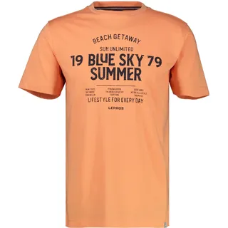 LERROS T-Shirt »LERROS T-Shirt mit Brustprint in Großen Größen«