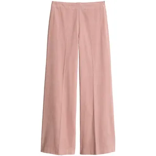 Marc OPolo Samthose "MARGO WIDE" Model Margo wide aus Organic Cotton-Stretch, dusty mauve