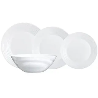 Luminarc Harena Tafelservice 19-tlg. weiß