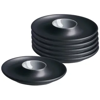Ritzenhoff & Breker Eierbecher Schwarz 6 St.