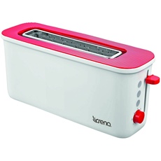 Crena 8102 – Toaster Extra, 1000 W, Farbe rot
