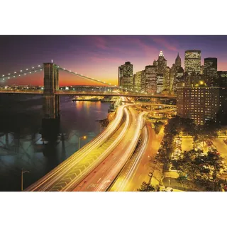 KOMAR Fototapete NYC Lights 368 cm x 254 cm
