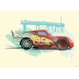 KOMAR Wandbild "Cars McQueen", 70 x 50 cm gerollt