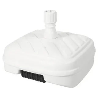 Sonnenschirmständer Doppler 2,5 kg Kunststoff quadratisch weiß