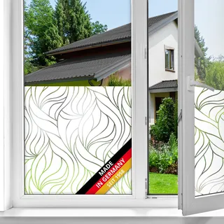 d-c-fix Fensterfolie static Antwerpen weiß 45 cm x 1,5 m statisch haftend