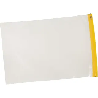 Eichner Planschutztaschen transparent/gelb, 10 St.