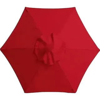 Sonnenschirmhülle, wasserdichtes Gewebe, UV-Schutz, Rot, 2.7M 8Rippen