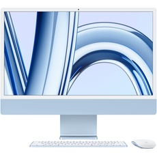 Bild iMac 24" blau, M3 - 8 Core CPU / 8 Core GPU, 8GB RAM, 256GB SSD (MQRC3D/A [2023 / Z197])