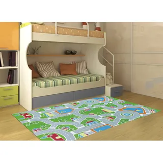 Tadi & Imperio1979 Teppich aus Vinyl, für Kinder, große Größen für Spielzimmer